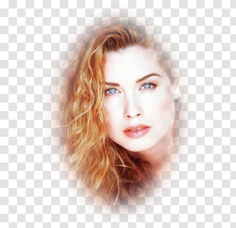 Red Hair Eyebrow Beauty Model - Heart Transparent PNG