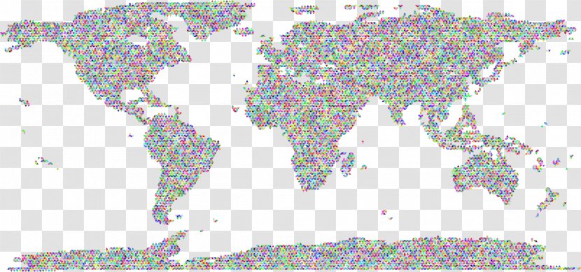 Shapefile QGIS Map Country Natural Earth - Geography - Triangle Mosaic Transparent PNG