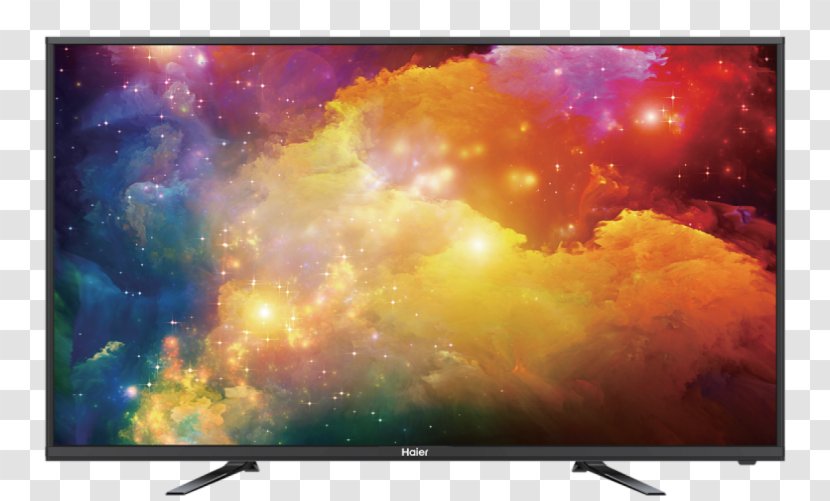 Haier LED-backlit LCD High-definition Television HD Ready - Media - Multimedia Transparent PNG