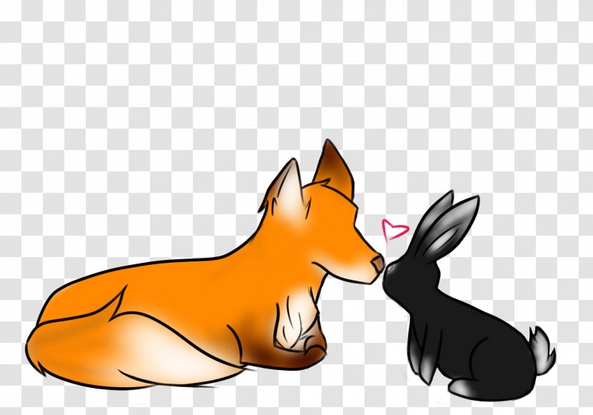 Red Fox Dog Drawing Doodle Transparent PNG