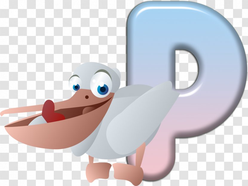 Clip Art Alphabet Duck Image Alfabeto Animal - Beak - Cartoon Letters A Transparent PNG