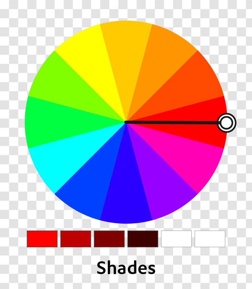 Complementary Colors Color Wheel Analogous Scheme Monochromatic - Shades Transparent PNG
