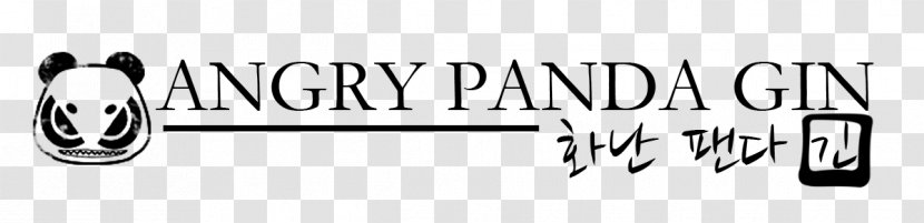 Logo Brand Font - Angry Panda Transparent PNG