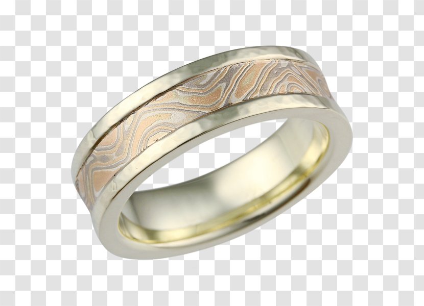 Wedding Ring Mokume-gane Colored Gold - Mokumegane - Solitaire Bird In Rodrigues Transparent PNG