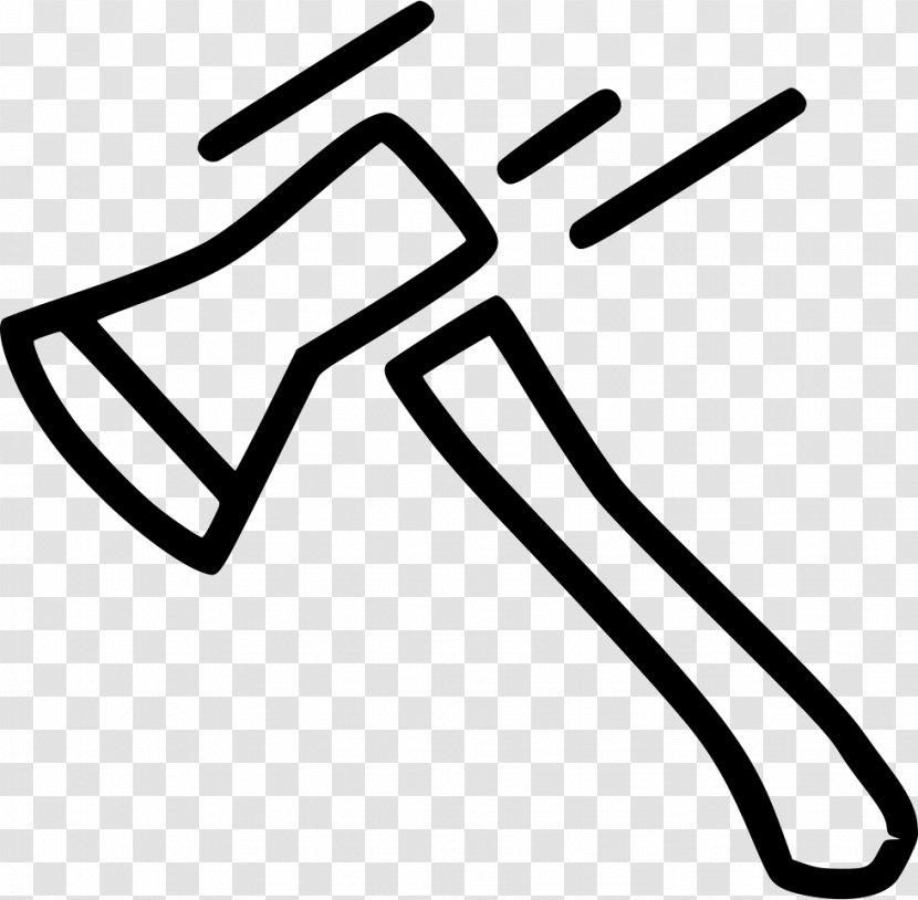 Axe Tool Vector Graphics - Black Transparent PNG