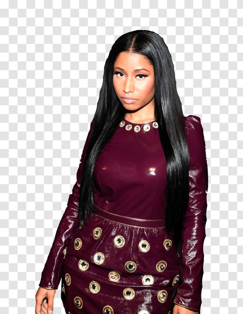 Nicki Minaj Wig Hairstyle Hair Coloring - Magenta Transparent PNG