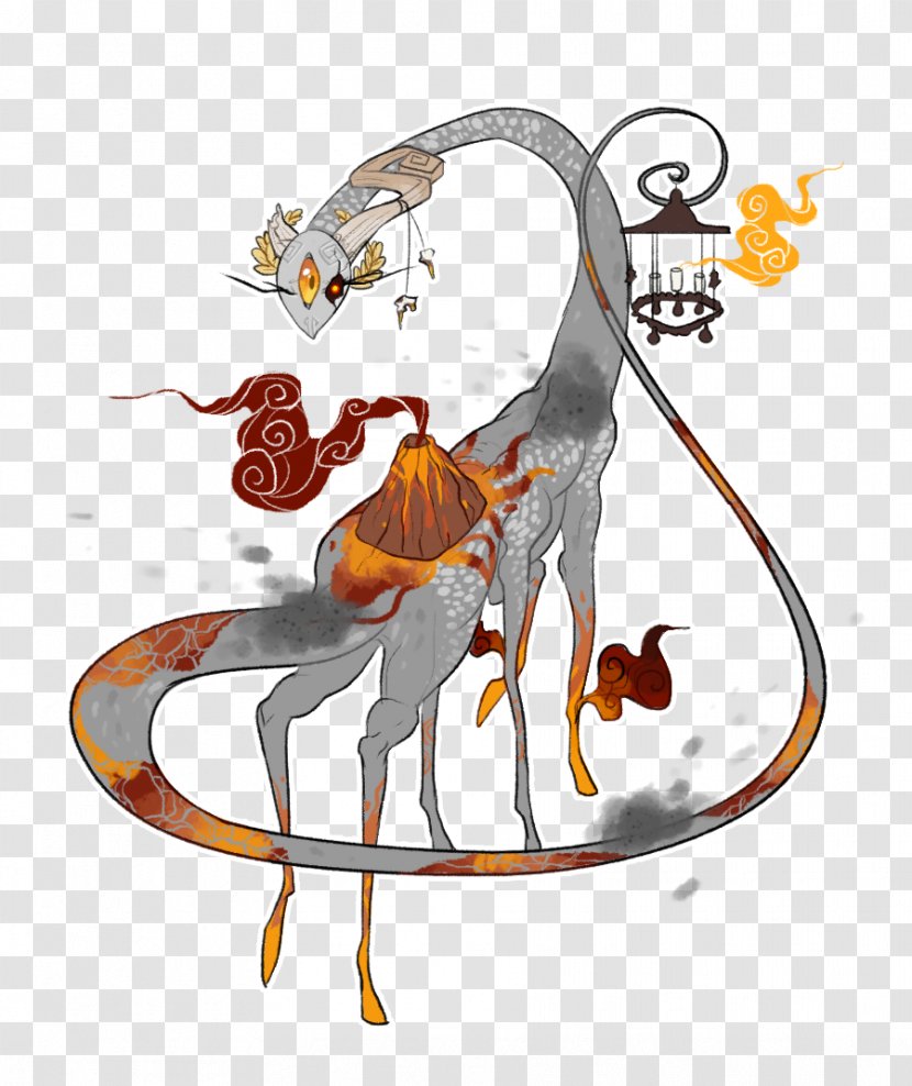 Mammal Art Clip - Mythical Creature - Volcano Transparent PNG
