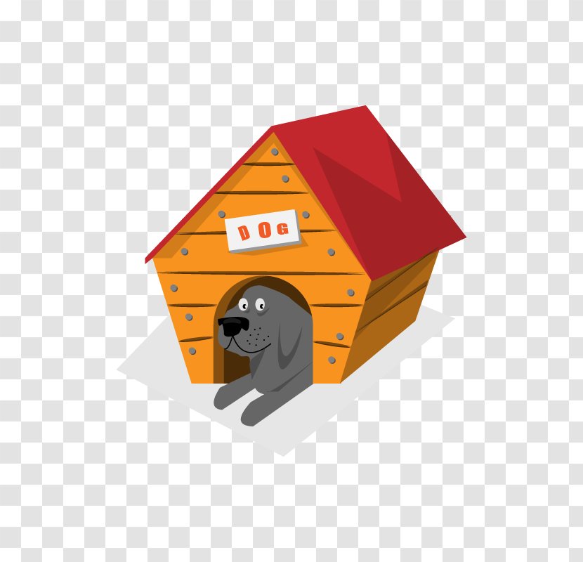 Doghouse Illustration - Canidae - Vector Dog House Transparent PNG