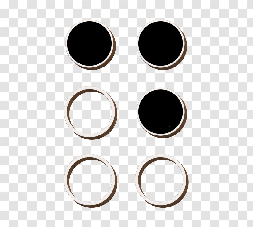 Circle Icon - Braille - Metal Auto Part Transparent PNG