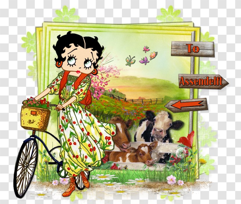 Betty Boop 敷物 Mat Cartoon - Food - Page Transparent PNG