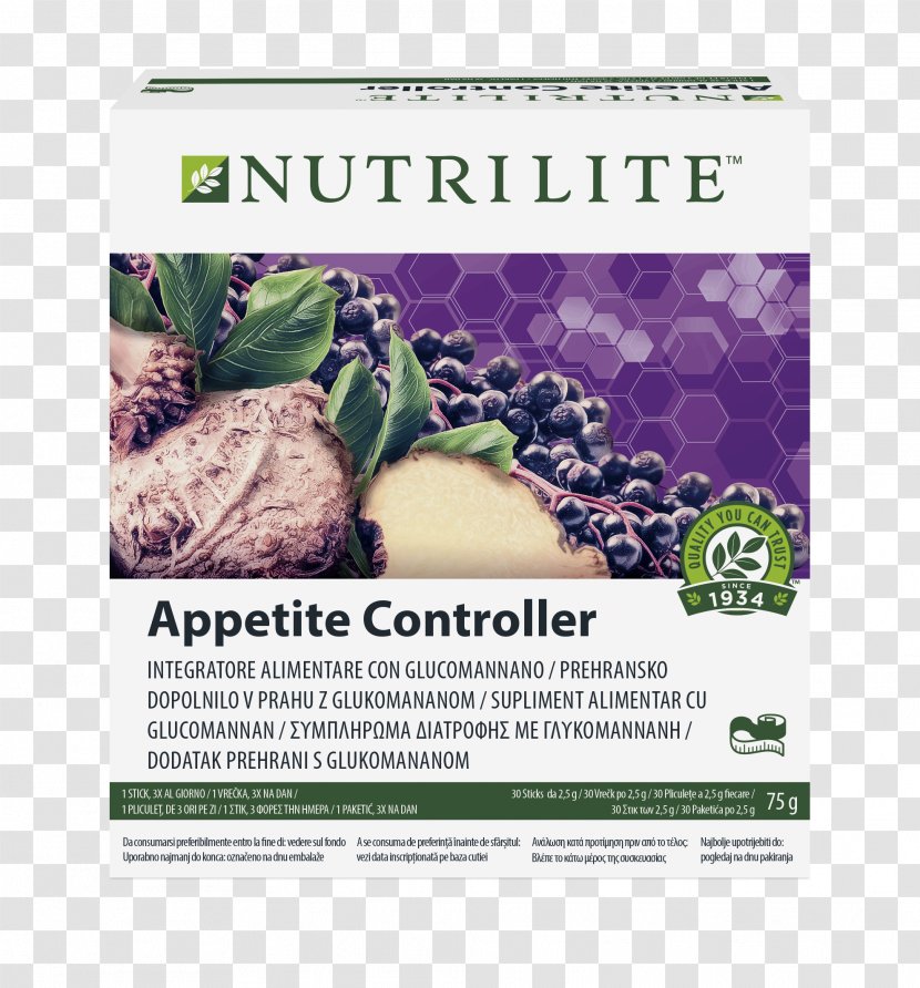 Amway Dietary Supplement Nutrilite Appetite Glucomannan Transparent PNG