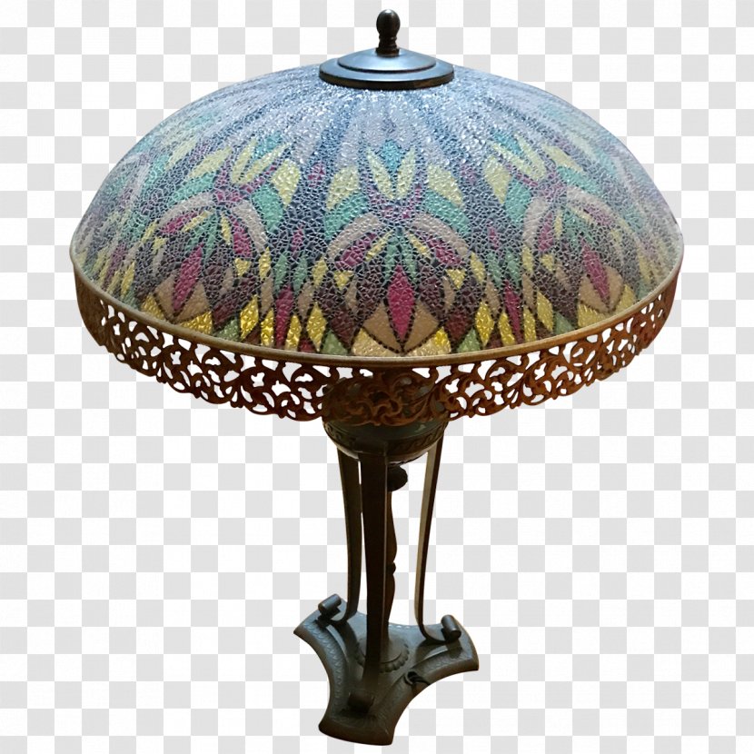 20th Century Lamp Table Furniture Glass Transparent PNG