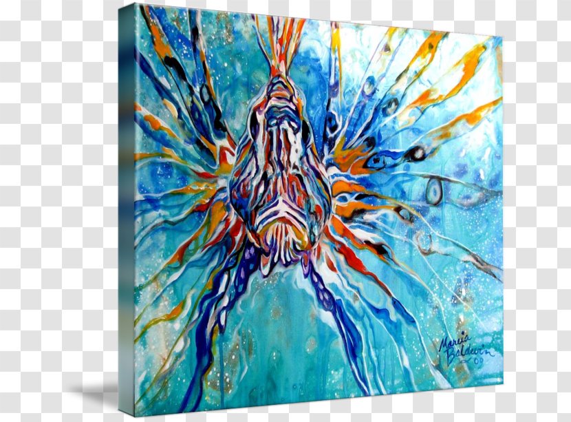 Painting Acrylic Paint Canvas Print Modern Art - Organism Transparent PNG