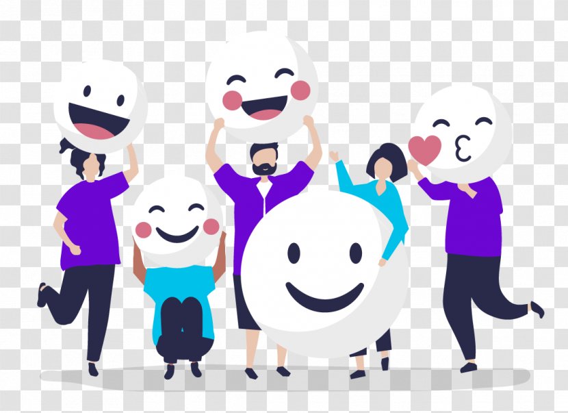Group Of People Background - Gesture - Team Animation Transparent PNG