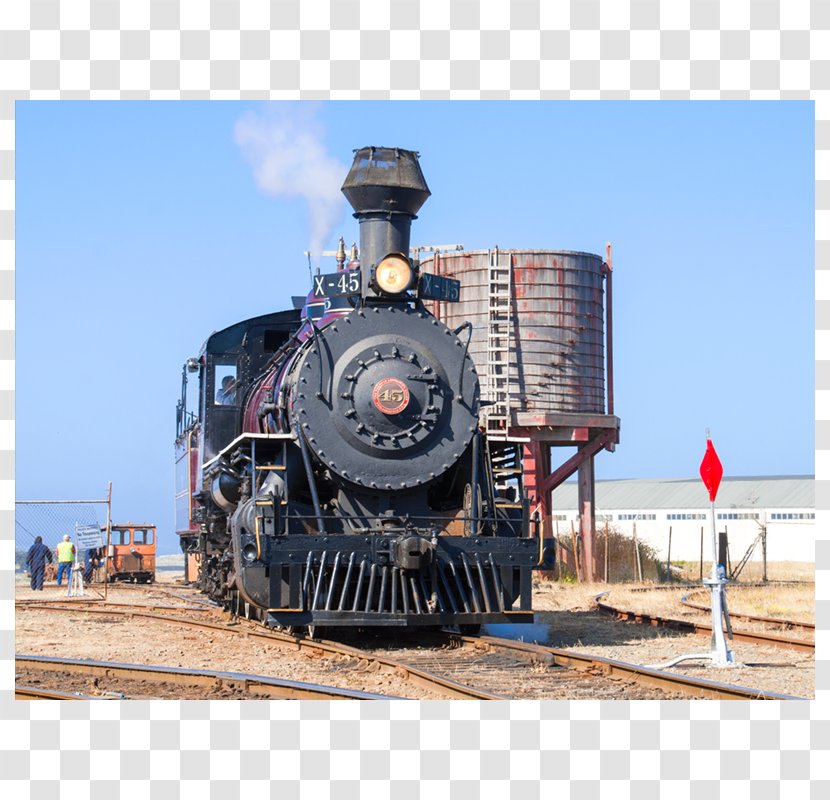 Train Railroad Car Rail Transport Steam Engine Transparent PNG