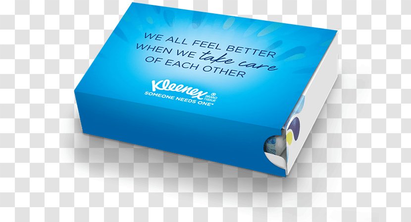 Brand Kleenex Facial Tissues Paper Slogan - Tagline - Promo Flyer Transparent PNG