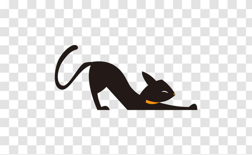 Cat Drawing - Color - Stretch Vector Transparent PNG