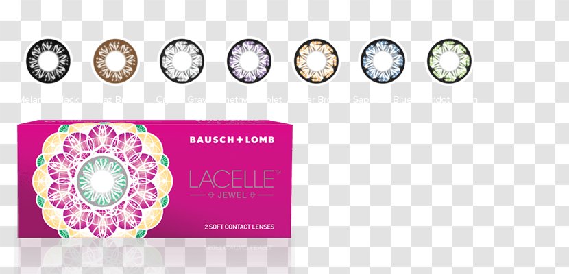 Contact Lenses Bausch + Lomb Toric Lens Color - Purple - Colorful Shading Card Transparent PNG