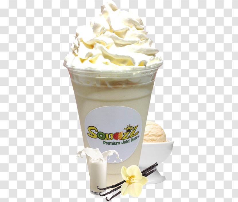 Milkshake Ice Cream Juice - Frozen Dessert - Fruit Transparent PNG