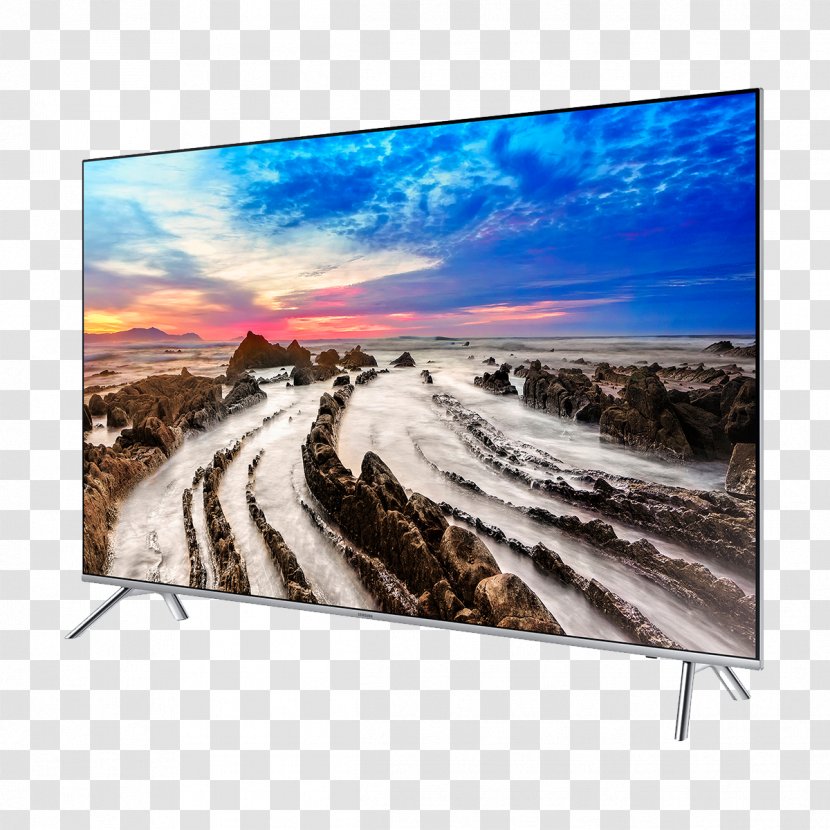 Samsung MU8000 4K Resolution Ultra-high-definition Television Smart TV - Sky Transparent PNG