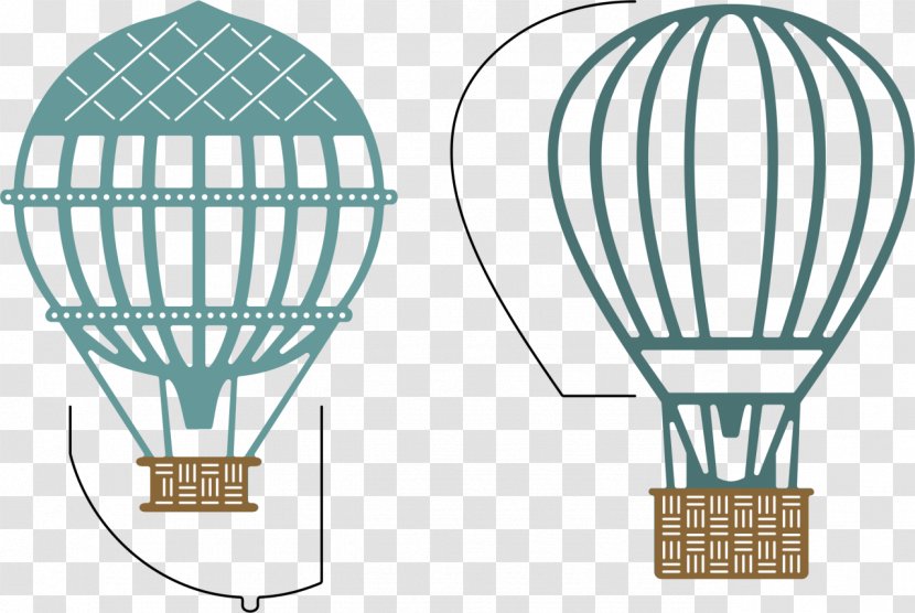 Hot Air Balloon Die Etsy Cheery Lynn Designs - Tennis Racket Transparent PNG