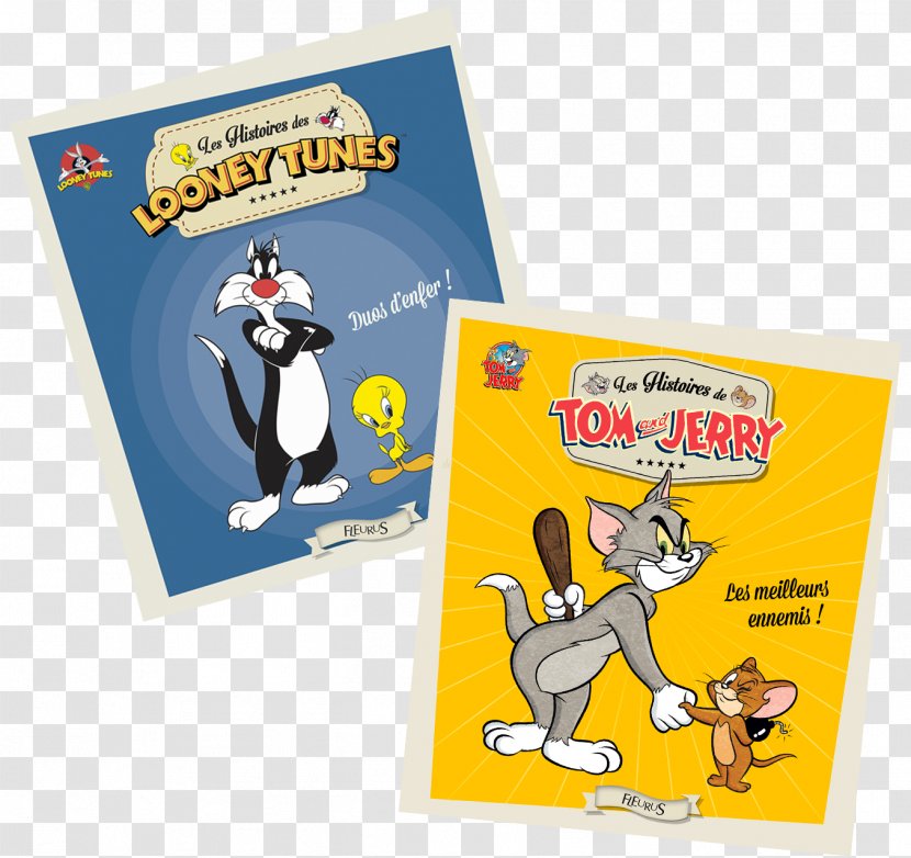Tom And Jerry, Les Meilleurs Ennemis ! Duos D'enfer Cartoon Looney Tunes - Hardcover - NUMERIQUE Transparent PNG
