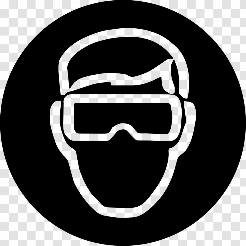 Personal Protective Equipment Goggles Safety Sign Eye Protection - Warning - Glasses Transparent PNG