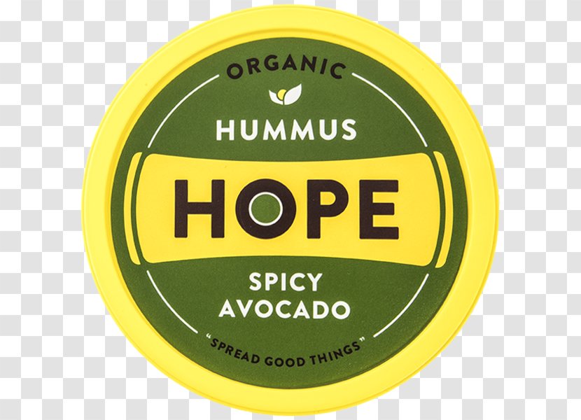 Hummus HOPE Foods Thai Cuisine Organic Food - Signage Transparent PNG