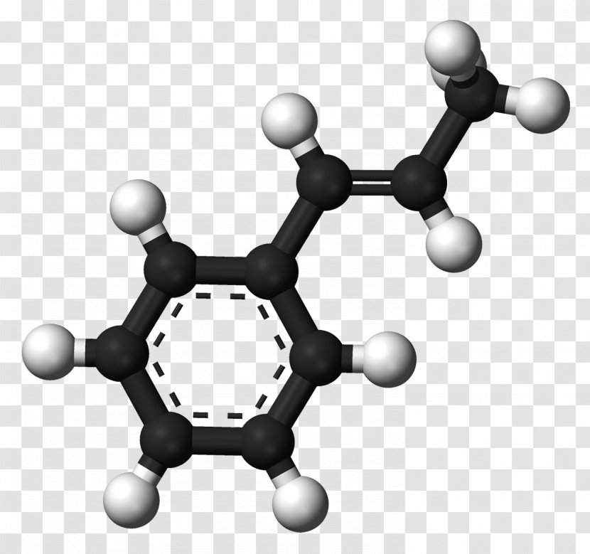 Propene Propylene Glycol Molecule Three-dimensional Space Jmol - Watercolor - Beta Transparent PNG