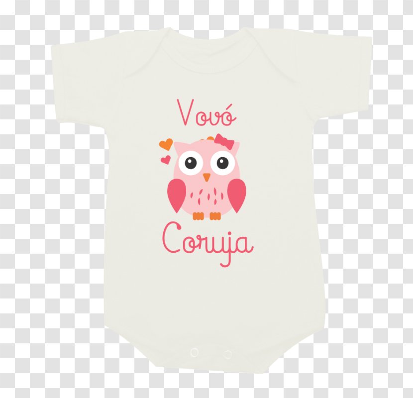 T-shirt Owl Baby & Toddler One-Pieces Sleeve Bodysuit - White Transparent PNG