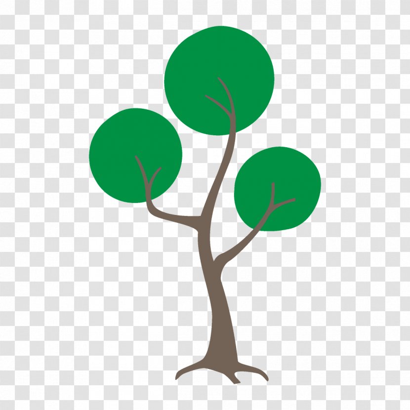 Green Leaf Tree Logo Plant - Stem Branch Transparent PNG