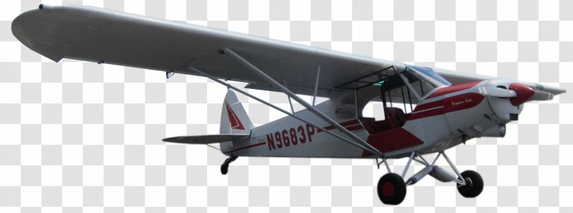 Light Aircraft Piper PA-18 Super Cub J-3 Airplane - Tricycle Landing Gear Transparent PNG
