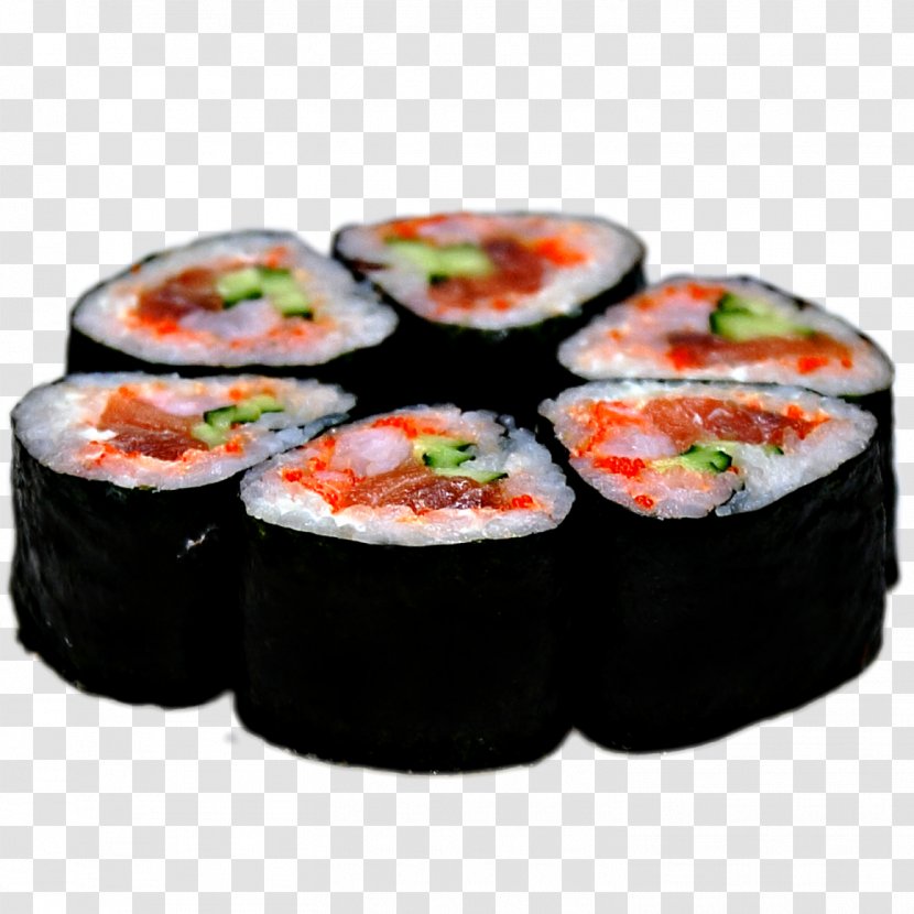 Sushi California Roll Gimbap Japanese Cuisine Makizushi - Asian Transparent PNG