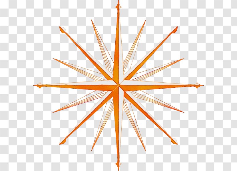 Orange - Paint - Symmetry Transparent PNG