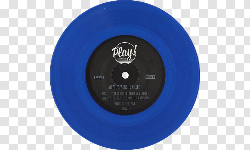 Compact Disc Cobalt Blue - Computer Hardware - Design Transparent PNG