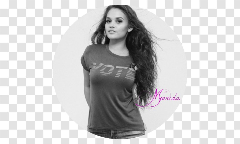 Madison Pettis Printed T-shirt Top - Flower Transparent PNG