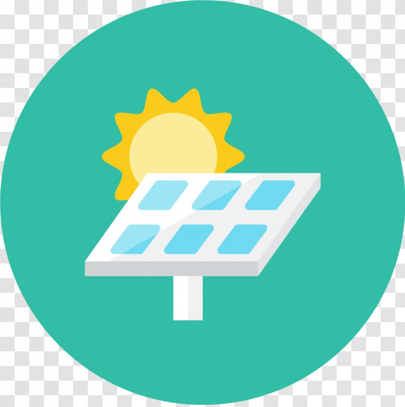 Solar Power Renewable Energy Panels - Photovoltaic System - Icon Transparent PNG