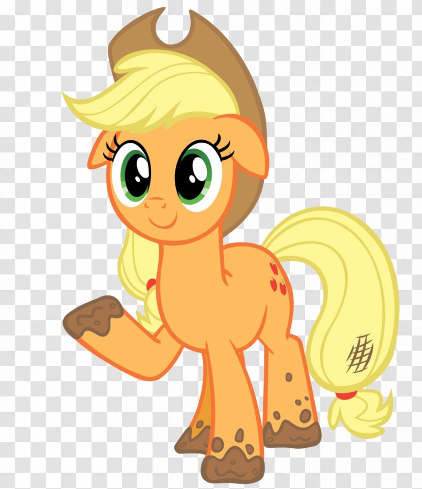 Applejack Rainbow Dash Pony Fluttershy Pinkie Pie - Mud Splatter Transparent PNG