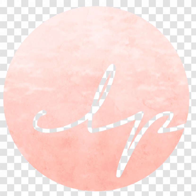 Circle Pink M Font - Life Theme Transparent PNG