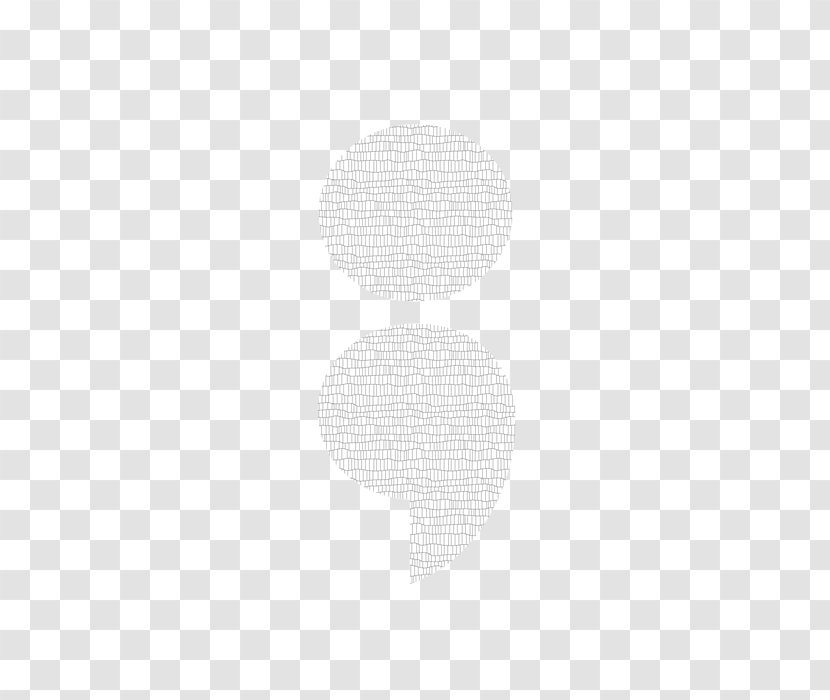 White Font - Semicolon Transparent PNG