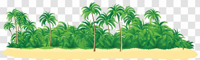 New Britain Tropical Islands Resort Icon - Summer Island With Palm Trees Clip Art Image Transparent PNG