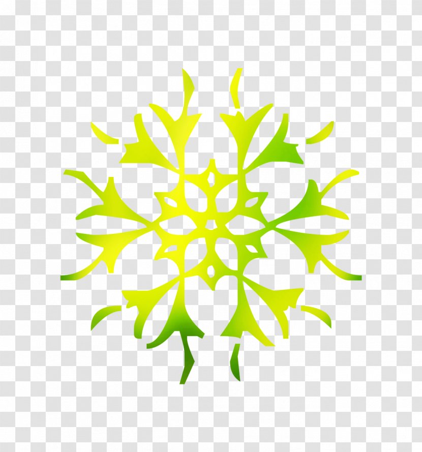 Clip Art Snowflake Pattern - Pedicel Transparent PNG