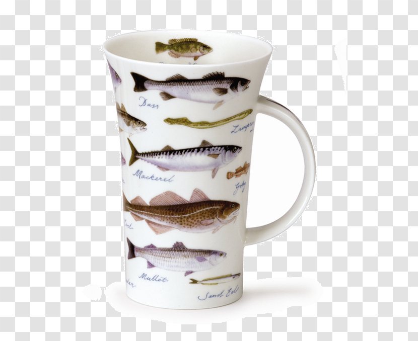 Coffee Cup Sea Glencoe Mug Saltwater Fish - Porcelain Transparent PNG
