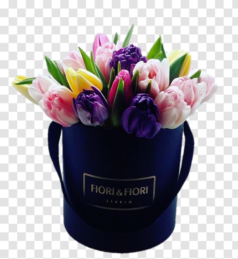 Tulip Cut Flowers Fiori&Fiori Studio Flower Bouquet - Capsule Transparent PNG