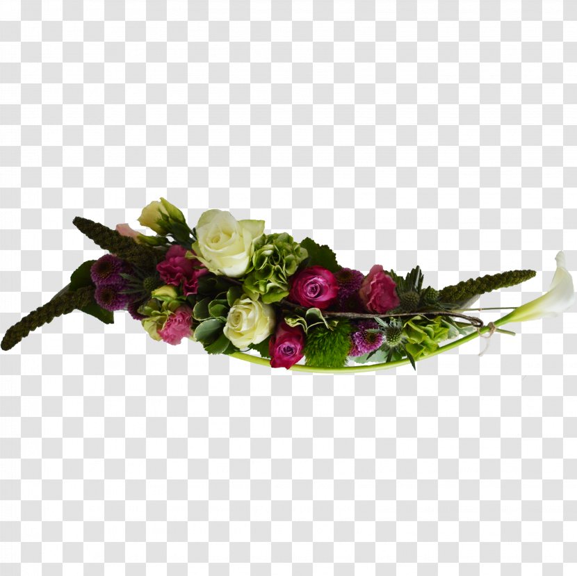 Floral Design Cut Flowers Flower Bouquet Rose - Flowerpot Transparent PNG