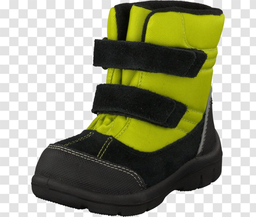 Snow Boot Shoe Green Sneakers - Yellow Transparent PNG
