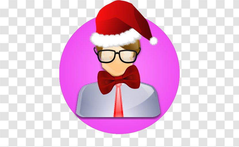 Santa Claus Clip Art Glasses Christmas Ornament Illustration - Vision Care - Face Effects Transparent PNG