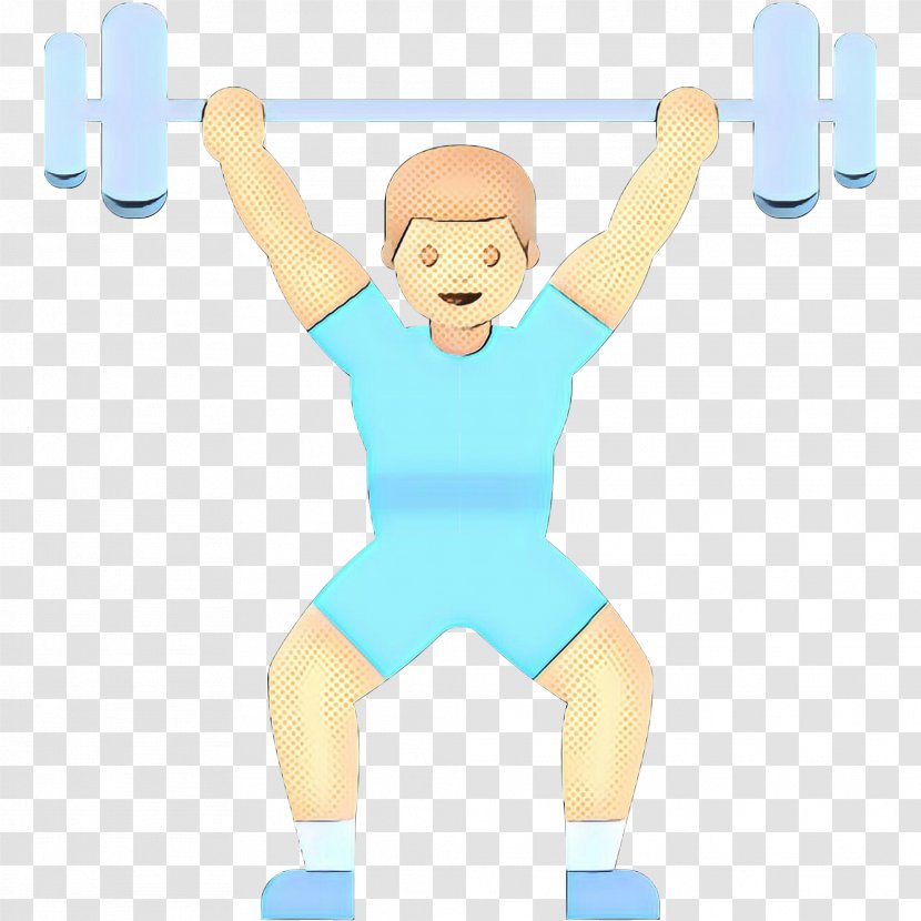 Arm Cartoon Clip Art Weightlifting Finger - Gesture Physical Fitness Transparent PNG