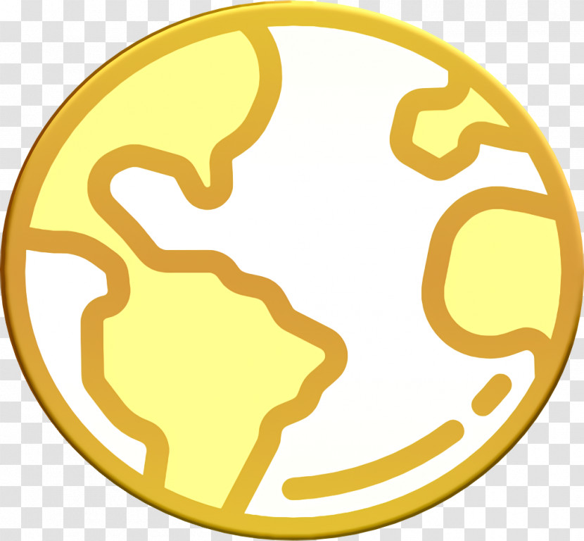 Shapes Icon Globe Icon Transparent PNG