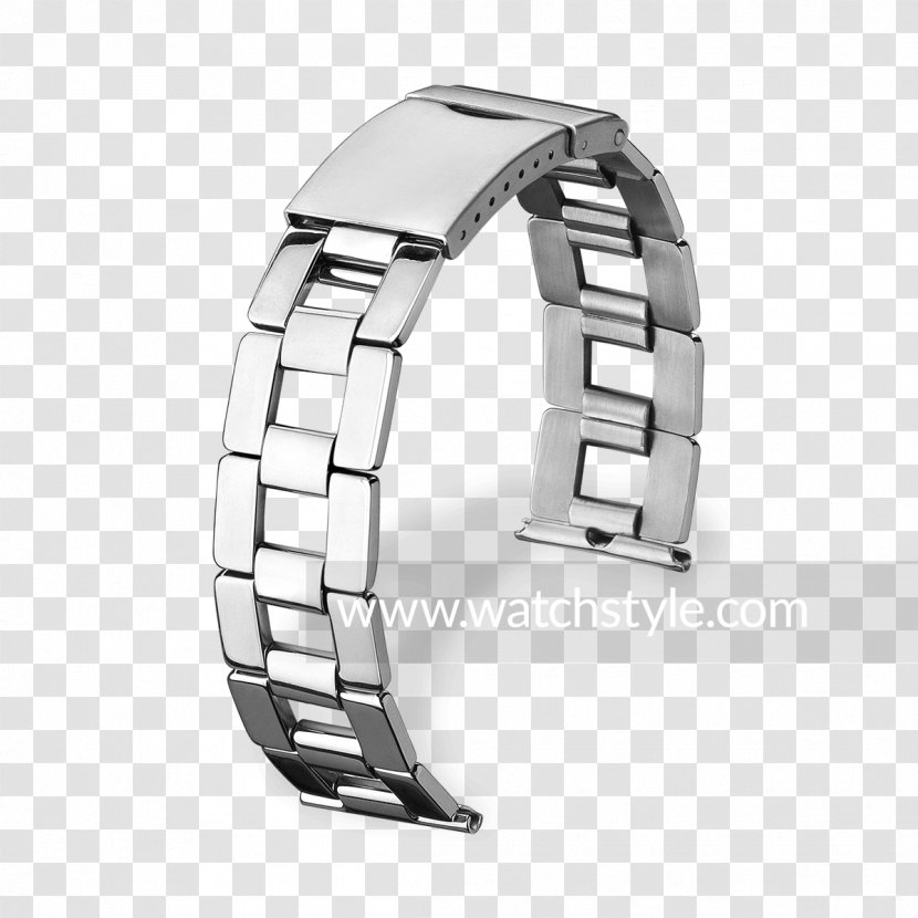 Watch Strap Product Design Silver - Jewellery Transparent PNG